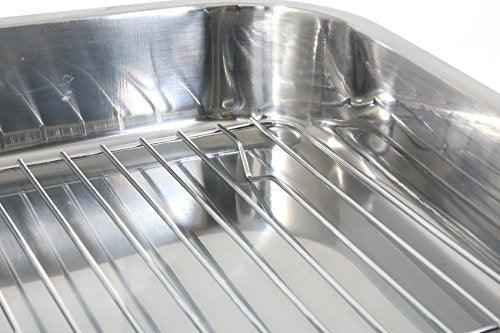 ExcelSteel 593 Roasting Pan, Stainless - CookCave
