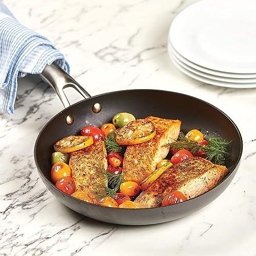 Emeril Everyday 8" (No Lid) Forever Fry Pan with Triple-Layer Non Stick Coating, Dishwasher Safe, Oven Safe up to 500 Degrees - CookCave