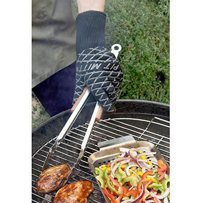 Charcoal Companion Ultimate Barbecue Pit Mitt Glove - For Grill or Oven - Measures 13" Long - CC5102. - CookCave