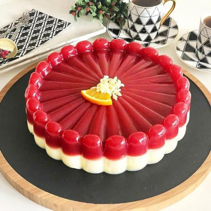 Palksky Charlotte Cake Pan Silicone, Nonstick, 10 inch Round Cake Molds for Baking - CookCave