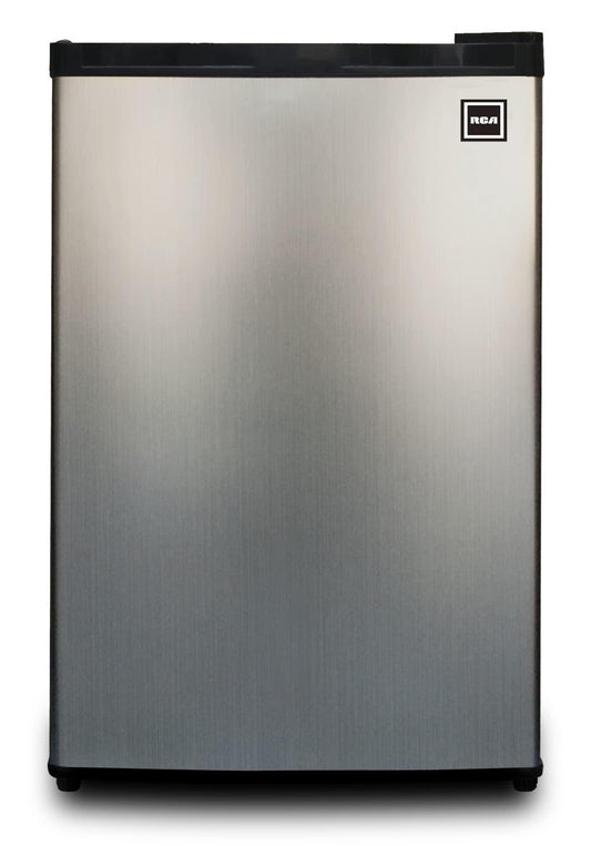 RCA 465 RFR441/RFR465 RFR441 Compact Fridge, 4.5 Cubic Feet, Stainless Steel - CookCave