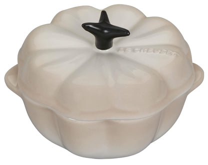 Le Creuset Petite Pumpkin Cocotte, 12 oz, Meringue - CookCave