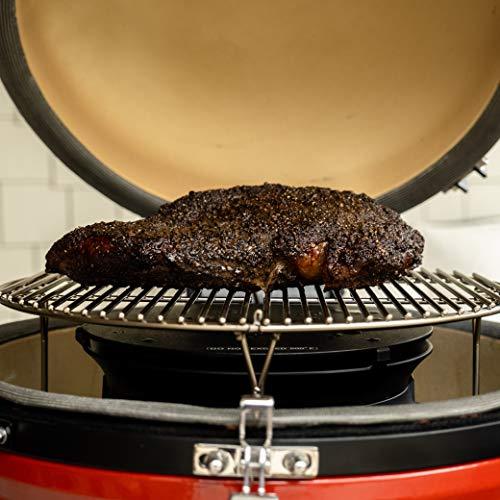 Kamado Joe KJ-Hyper SloRoller Hyperbolic Smoke Chamber Grill Accessory for Classic Joe, Black - CookCave