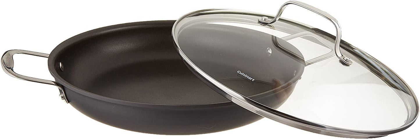 Cuisinart 625-30D Chef's Classic Nonstick Hard-Anodized 12-Inch Everyday Pan with Medium Dome Cover - CookCave