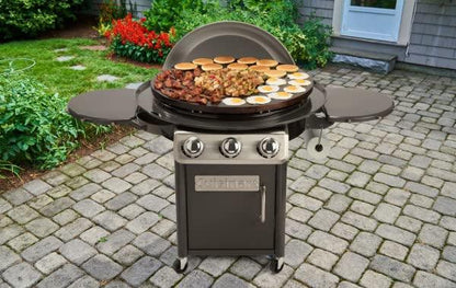 Cuisinart CGG-999 30-Inch Round Flat Top Surface 360° XL Griddle Outdoor Cooking Station - CookCave