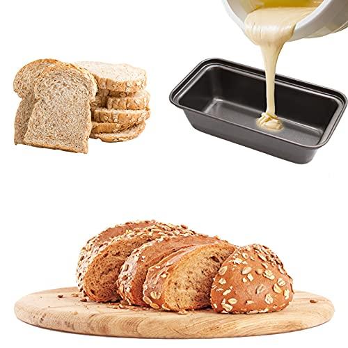 Zddaoole 6 PCS Nonstick Carbon Steel Baking Bread Pan,Mini Loaf Pans,Small Banana Bread Tins,6.2" x 3.2" - CookCave