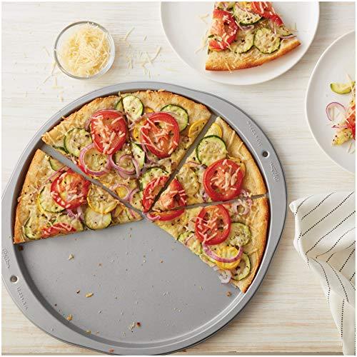 Wilton Recipe Right 12-Inch Pizza Pans, 2-Piece Set, Steel - CookCave