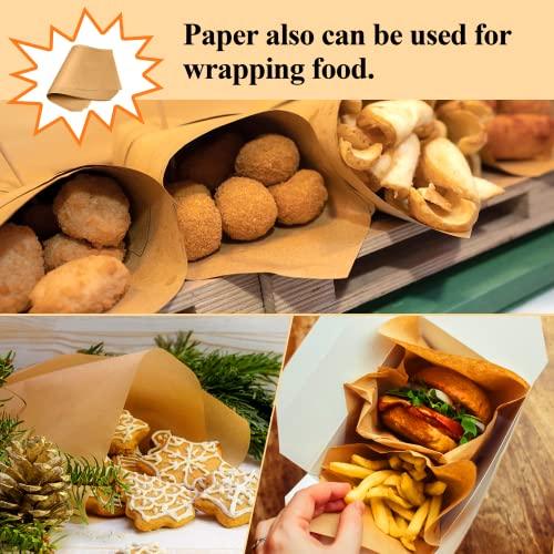 DISSKNIC 100PCS Unbleached Parchment Paper for Air Fryer Liners, 9x13 Inch Precut Parchment Paper for Baking Sheet, Baking Supplies Baking Paper for Toaster Oven, Cookie sheet, Baking pan, Bread pan - CookCave