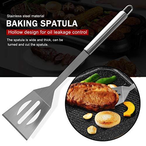 SDLQY-BBQ Grilling Tools Set - Stainless Steel Grilling Accessories with Free Portable Bag. (5PCS) - CookCave
