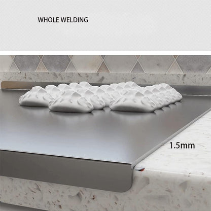 Cutting Boards, Heavy Extra Large 304 Stainless Steel Cutting Mats Chopping Baking Pastry Boards (Size : 60X40cm) - CookCave