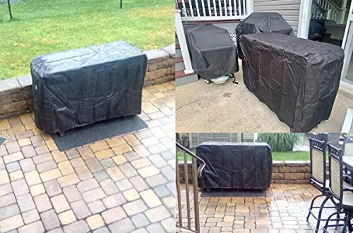 UCARE Outdoor Prep Table Cover Compatible with 32in/52in Keter Unity XL Portable Outdoor Table/Storage Cabinet Cover Heavy Duty Waterproof Grill Accessories Covers for Patio Kitchen Island Bar Cart - CookCave