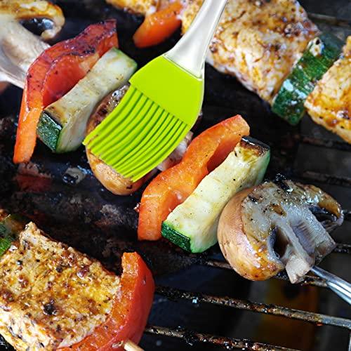 Pastry Brush, Heat Resistant Silicone Basting Brush for Kitchen Cooking BBQ Grill Barbecue Baking - CookCave