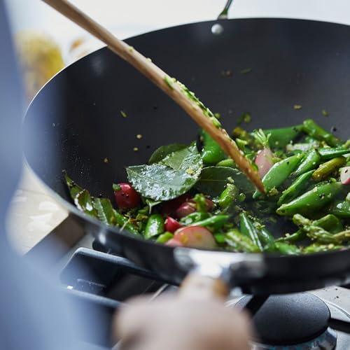 Sur La Table Professional Nonstick Wok, Black - CookCave