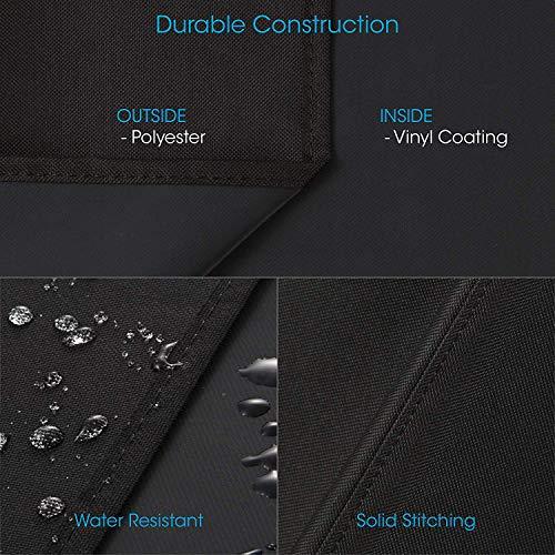 Unicook 58 Inch Heavy Duty Waterproof Grill Cover for Weber Genesis 300 Series Gas Grills, Fade Resistant BBQ Cover - CookCave