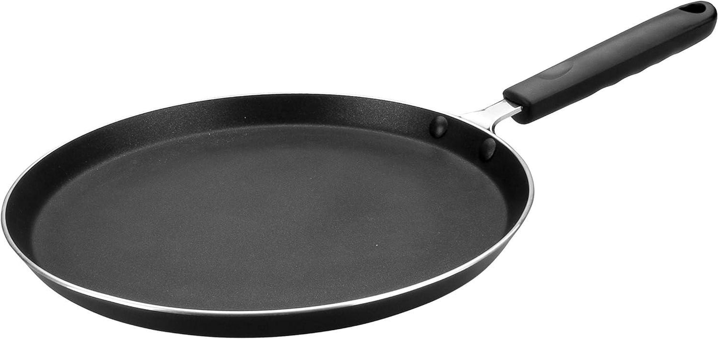 IBILI Indubasic Aluminum Crepe Pan Nonstick for Crepes, Tortillas, Crispy Pancake - with Bakelite Handle, Dosa Pan Non Stick - Made in Spain (23 cm / 9 Inch) - CookCave