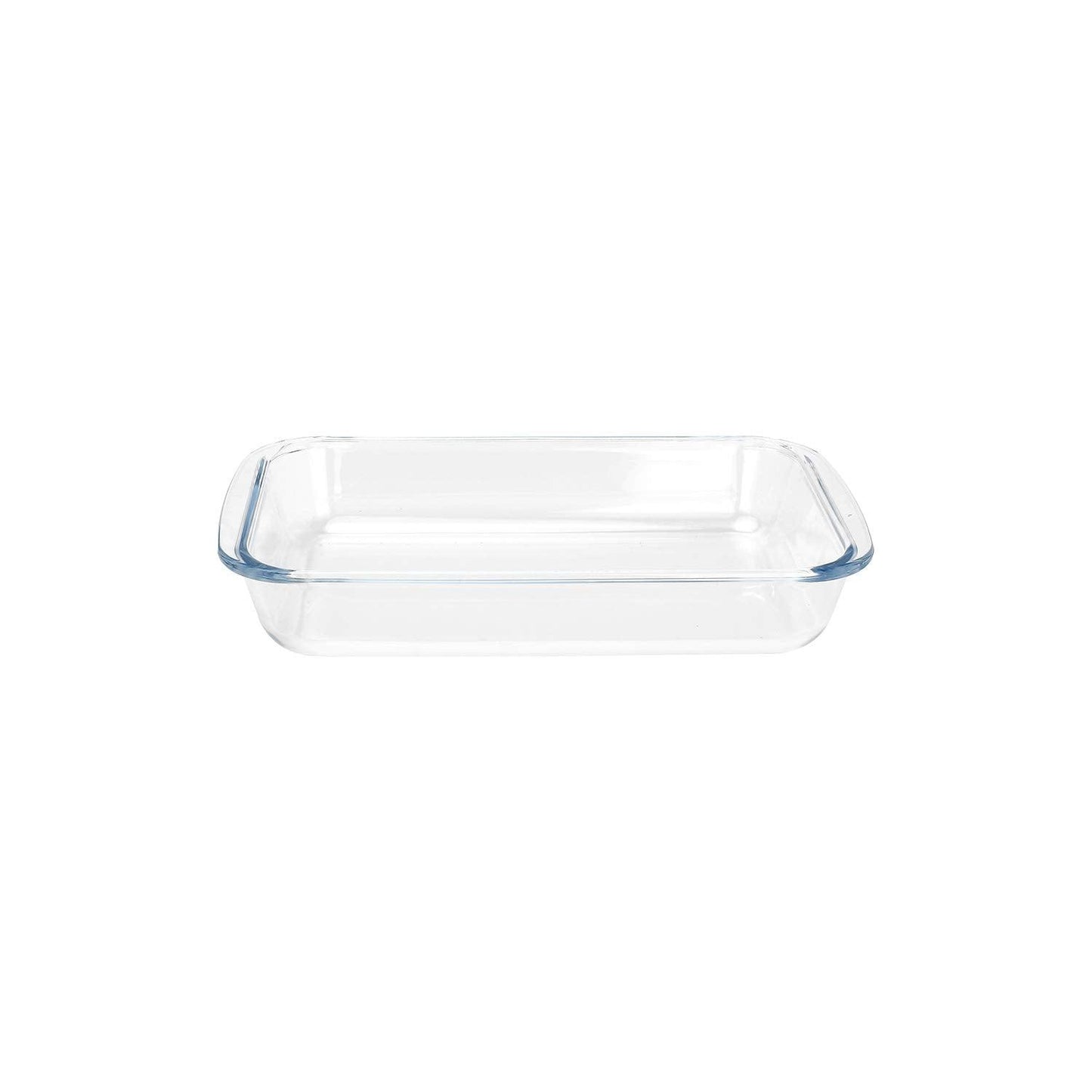 FOYO Basics Tempered Glass Baking Dish, 1 Quart Small Clear Oblong Casserole Dish for Oven - CookCave