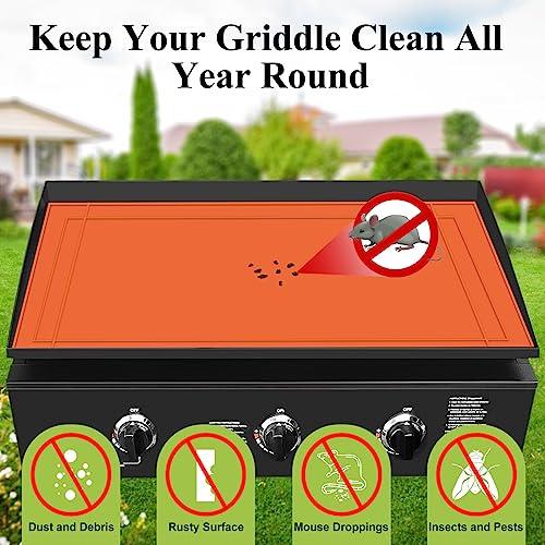 HONSREO 36" Griddle Silicone Mat for Blackstone 36/30/28 Inch, Food Grade Grill Protective Mat All Season Grill Protector Cover Cuttable and Customizable - CookCave