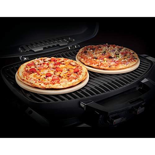 Napoleon Personal Sized Pizza Baking Stone Set - BBQ Grill Accessories, Two 10-inch Personal Pizza Baking Stones, Stone Oven Pizza, Pizzaria Results, Easy To Use, Use In BBQ Grill or Oven - CookCave