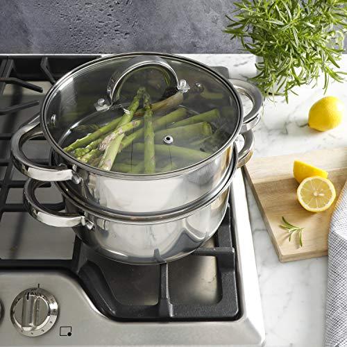 Oster Steamer Stainless Steel Cookware, 3.0-Quart - CookCave