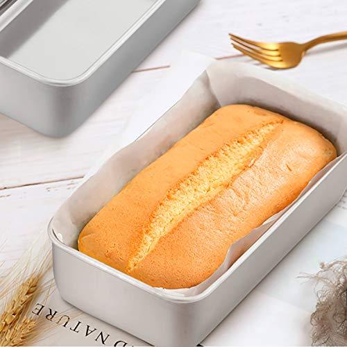 TeamFar Loaf Pans for Baking Bread, 9¼" × 5" Bread Loaf Pan Meatloaf Pan Stainless Steel for Home Kitchen, Healthy & Durable, Oven & Dishwasher Safe - Set of 2 - CookCave