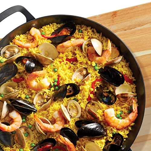 Tramontina 15 in Carbon Steel Paella Pan - CookCave