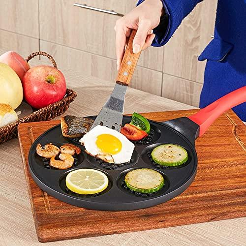 Pancake Pan Nonstick Frying Pan For Induction Hob,Kitchen Pot Smiley Face Pancake Pan Fun Enjoy Mini Pancake Omelette Pan With Double Layer Non Stick Coating Pancake Pan Breakfas Omelet Pan - CookCave