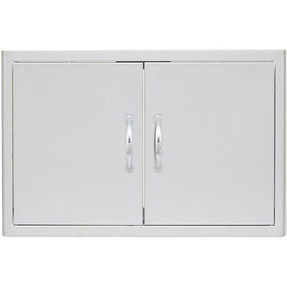 Blaze 32-Inch Sealed Stainless Steel Dry Storage Pantry with Shelf - BLZ-Dry-STG2 - CookCave