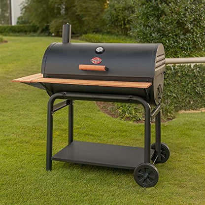 Char-Griller 2137 Outlaw Charcoal Grill, 950 Square Inch, Black - CookCave