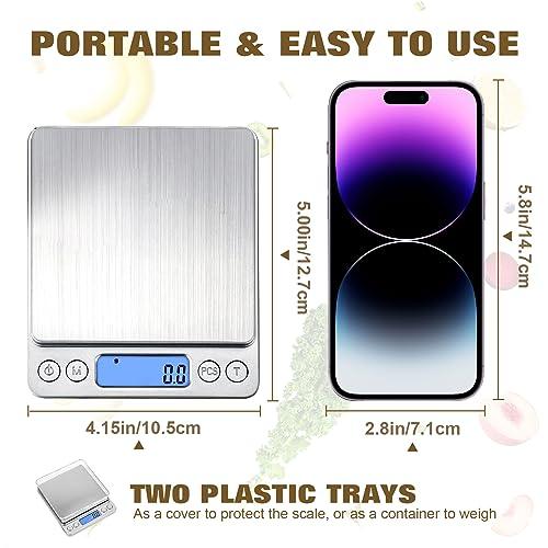 OGWAI Rechargeable Food Scale With Grams and Oz, Multifunction Kitchen Scale for Food - Small Kitchen Appliances - CookCave