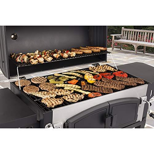 Dyna-Glo DGN576SNC-D X-Large Premium Dual Chamber Charcoal Grill - CookCave