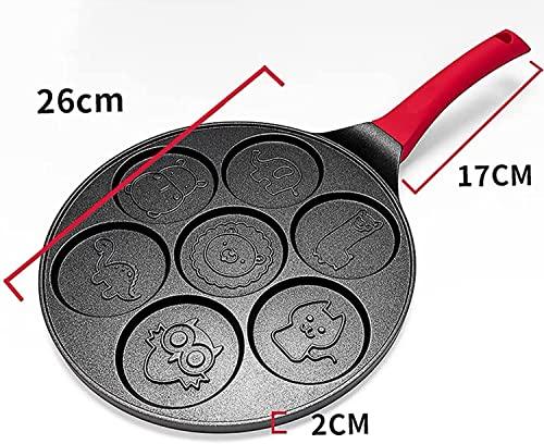 Pancake Pan Nonstick Frying Pan For Induction Hob,Kitchen Pot Smiley Face Pancake Pan Fun Enjoy Mini Pancake Omelette Pan With Double Layer Non Stick Coating Pancake Pan Breakfas Omelet Pan - CookCave