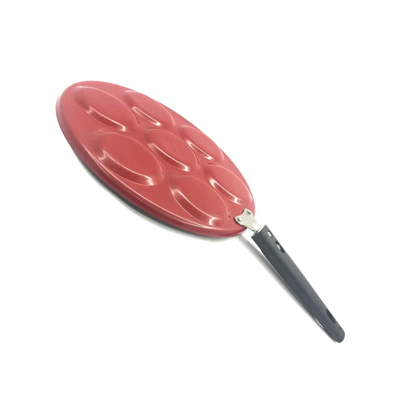 Non Stick Mini Uttapam Pan Pancake Crepe Tawa Non Stick Mini Pancake Maker Multi-Snack Maker 7 Cavity (275mm) - CookCave