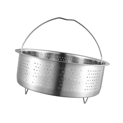 Vegetable Steamer Basket, Veggie Steamer Basket for Cooking, Stainless Steel Steamer Insert for Pot, Steam Basket with Handle, 7.9 inch - CookCave