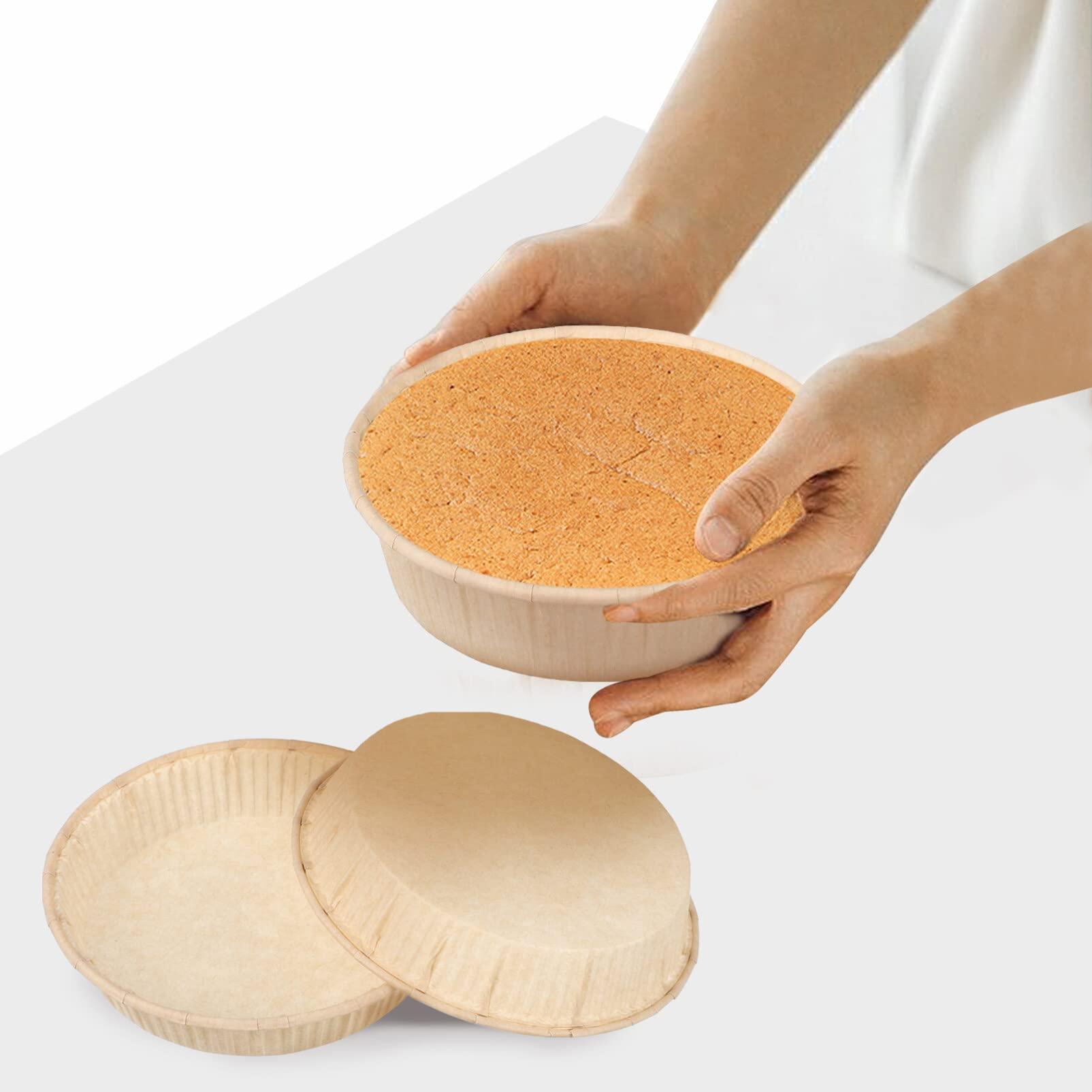 4 Inch Baking Cups 100 Pcs Paper Mini Tart Pans for Baking 4inch Mini Pie Pans Tins Disposable Baking Dish Egg Tart Molds Oven Microwave Safe Mini Tart Cups - CookCave