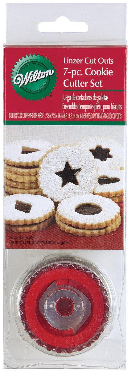 Wilton Linzer Cookie Cutter Set, 7-Piece - CookCave