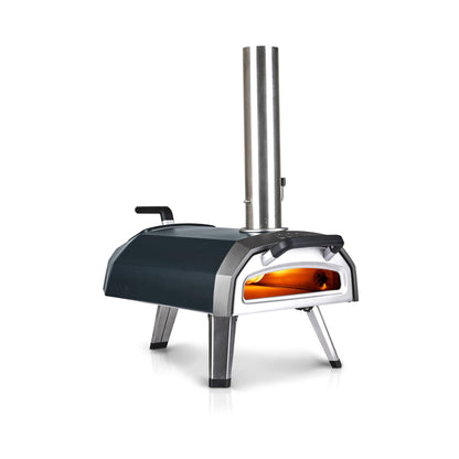 Ooni Karu 12G Multi-Fuel Outdoor Pizza Oven – Portable Wood Fired and Gas Pizza Oven - Outdoor Portable Pizza Oven For Authentic Stone Baked Pizzas - Countertop Pizza Oven - CookCave