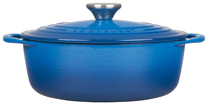 Le Creuset Enameled Cast Iron Shallow Round Oven, 2.75 Qt., Marseille - CookCave