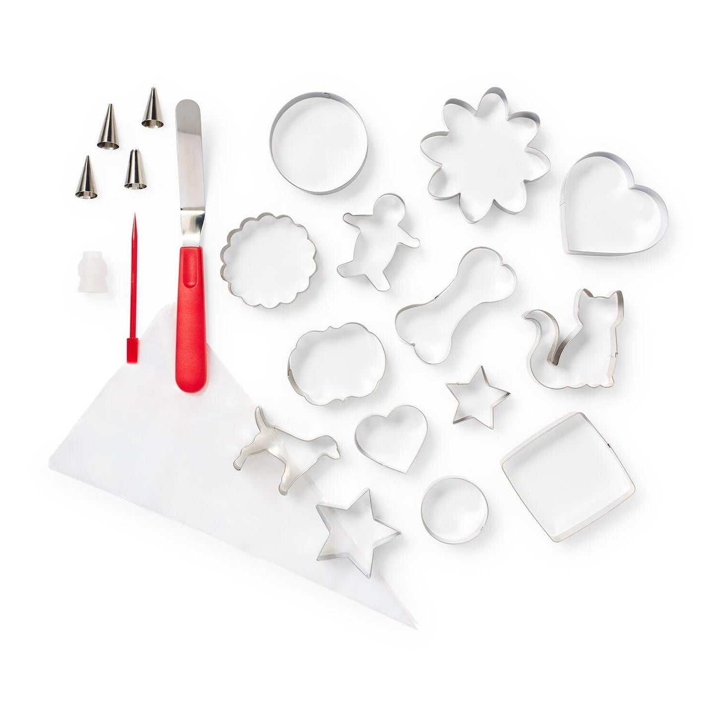 Sur La Table Ultimate Cookie Cutter Set, Stainless Steel - CookCave