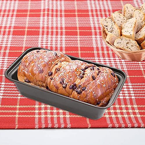 Zddaoole 6 PCS Nonstick Carbon Steel Baking Bread Pan,Mini Loaf Pans,Small Banana Bread Tins,6.2" x 3.2" - CookCave