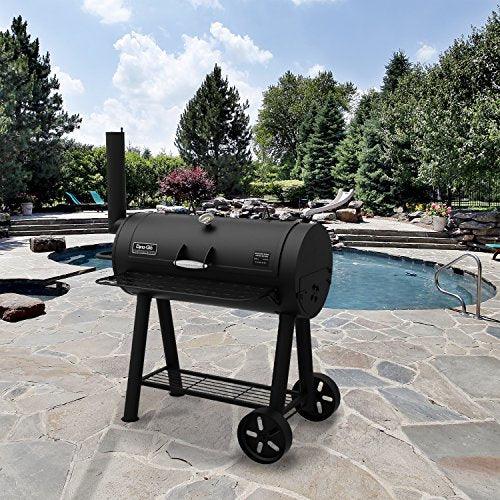 Dyna-Glo Signature Series DGSS675CB-D Heavy-Duty Barrel Charcoal Grill - CookCave