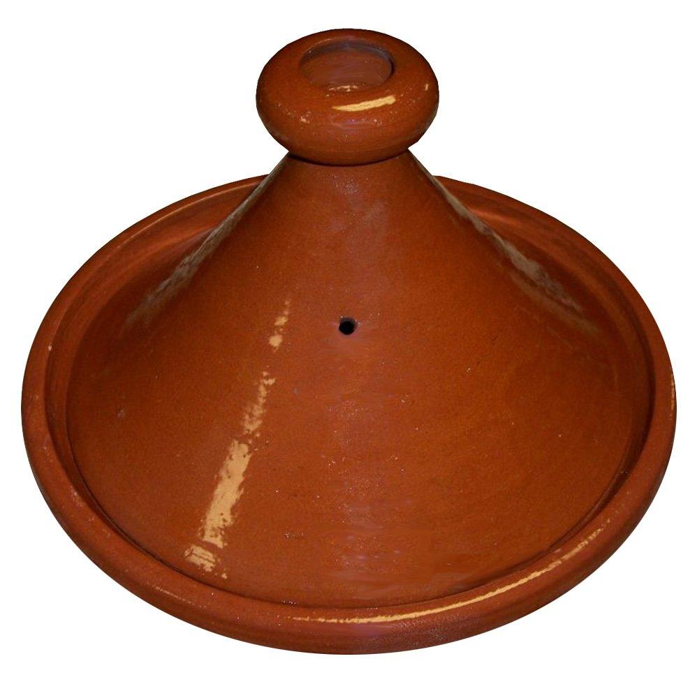 Moroccan Lead Free Cooking Tagine Glazed X-Large 13 Inches in Diameter Authentic Food - CookCave