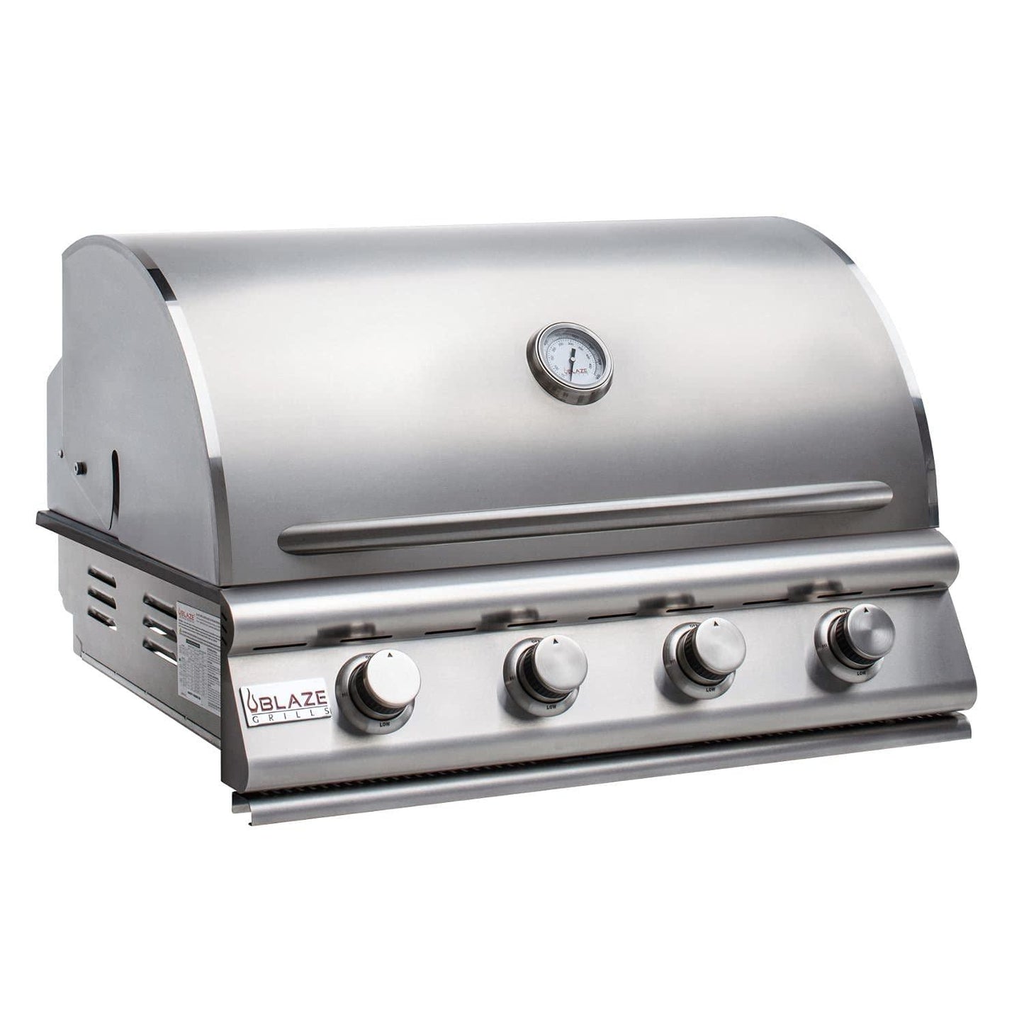 Built In Propane Grill | Drop In 4 Burner | Stainless Quality Grills for Kitchen BBQ | Upgrage Your Grill With Luxury Outdoor Cooking By Blaze Grills - CookCave