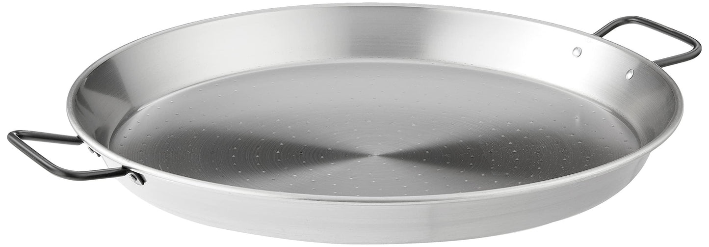 Garcima 18-Inch Pata Negra Restaurant Grade Paella Pan, 45cm - CookCave