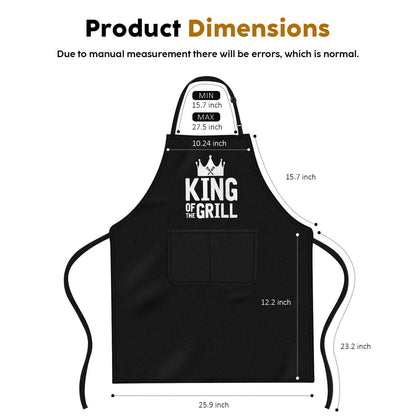 Gifts for Men, Funny Gifts for Dad - Valentines Day, Birthday, Fathers Day, Christmas, Grilling Gifts for Men, Husband, Boyfriend, Brother - Cooking BBQ Grilling Aprons Gifts for Men Him, Chef Gifts - CookCave