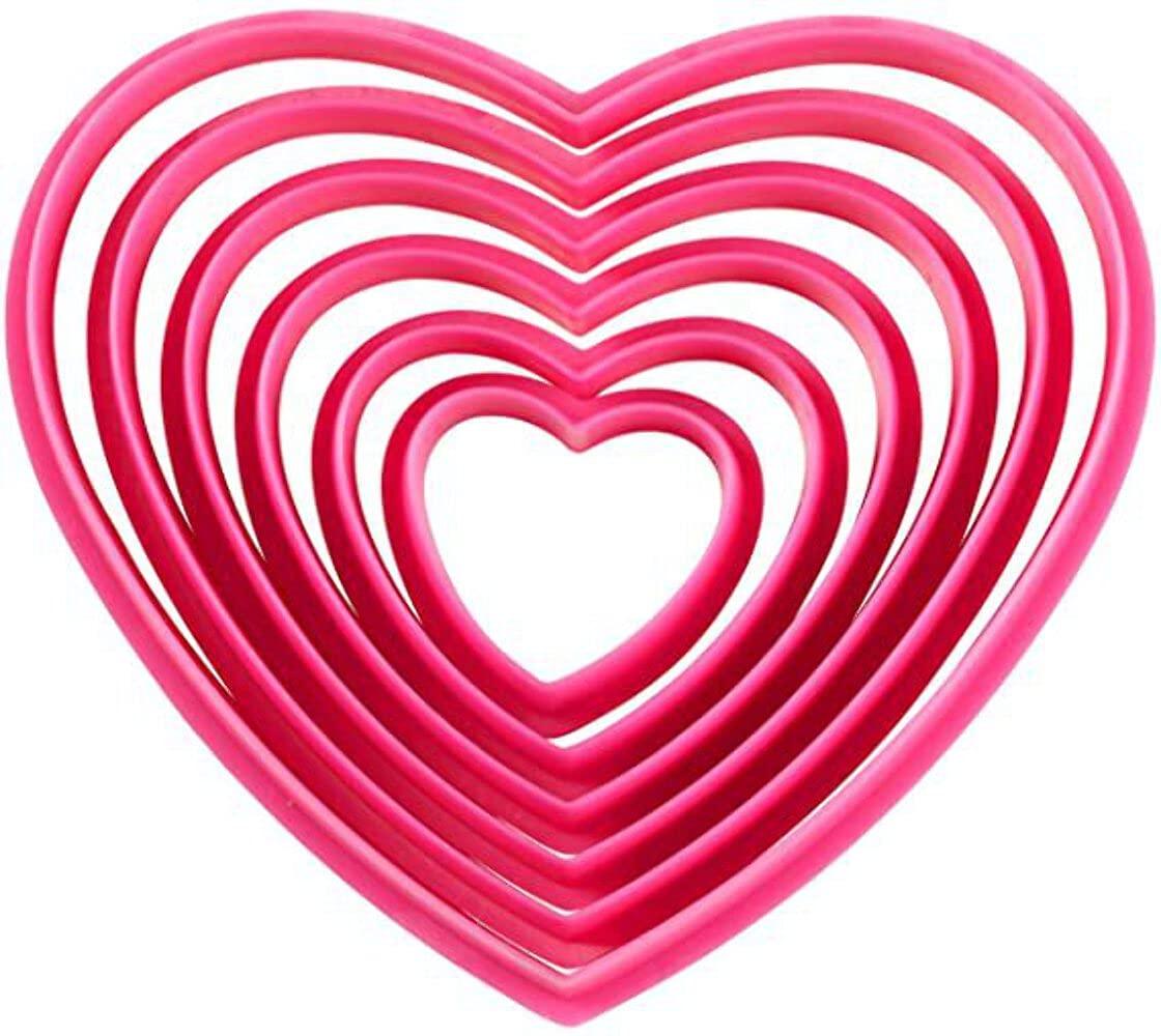 Wilton Nesting Heart Cutter Set - CookCave