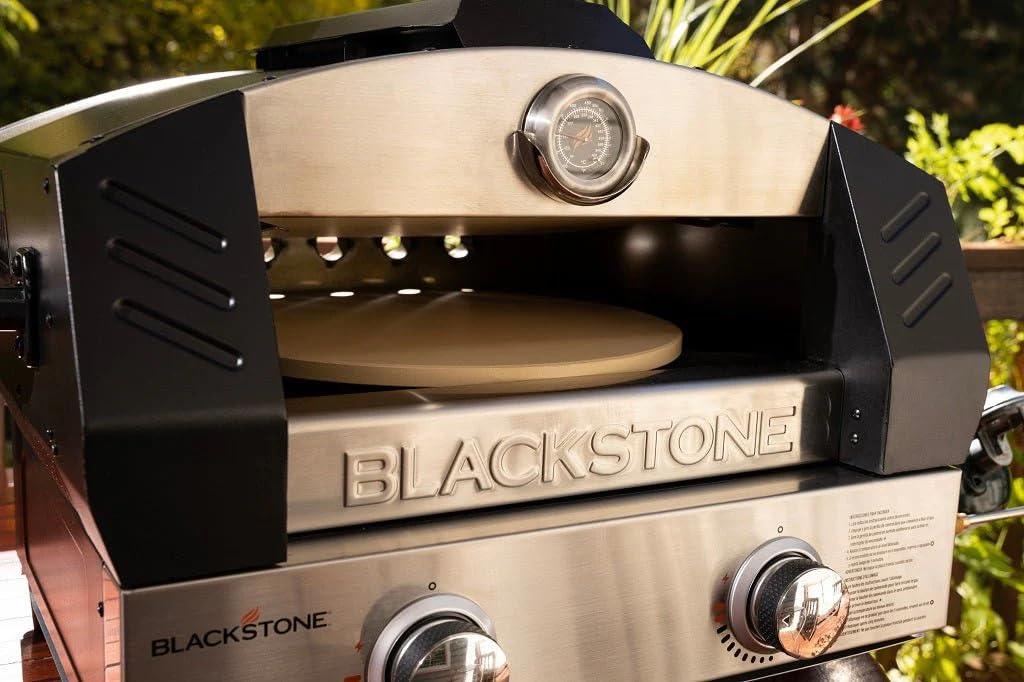 Blackstone Pizza Oven Outdoor, Portable Propane Pizza Oven with Pizza Peel, Pizza Cutter, and Wholesalehome Gloves and Cloth - CookCave