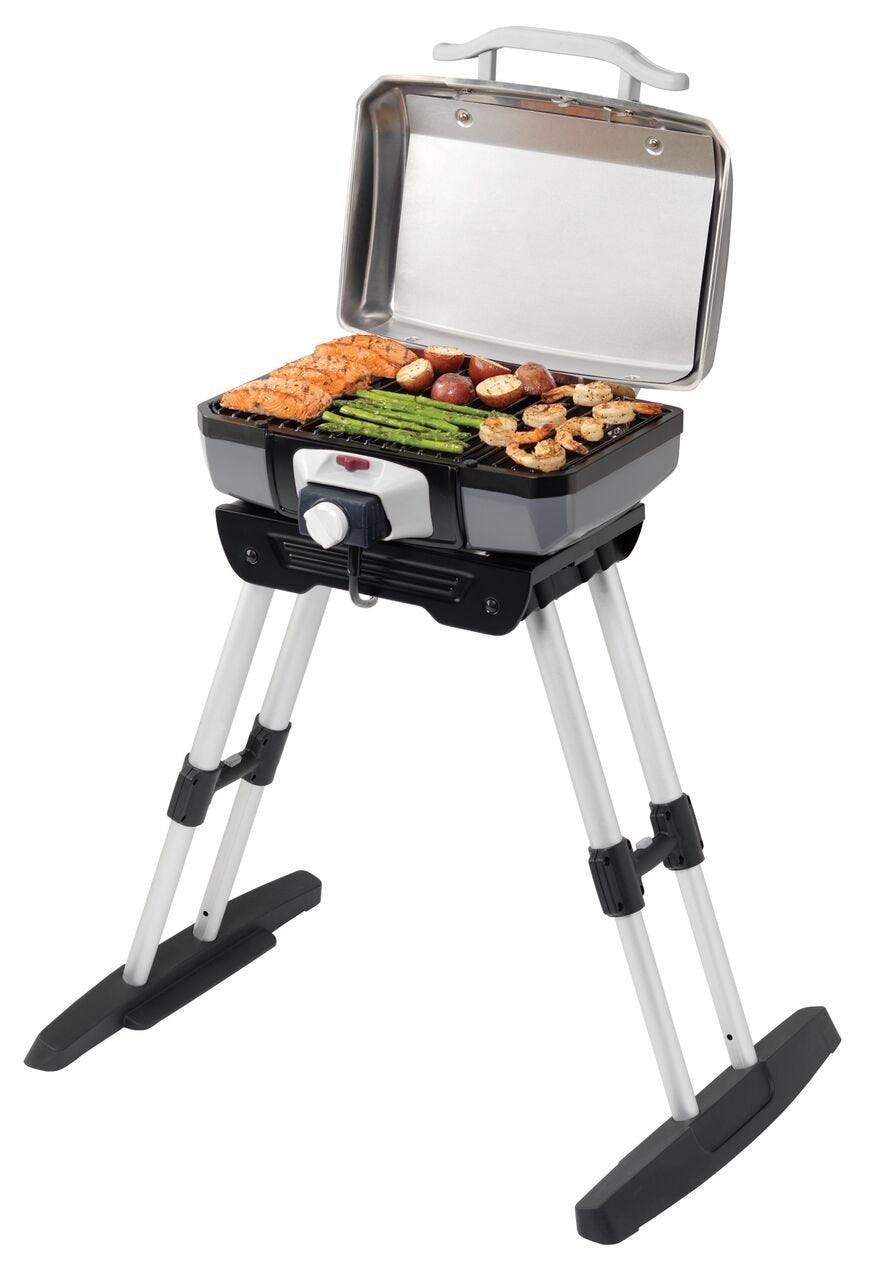 Cuisinart CEG-980 Outdoor Electric Grill with VersaStand 22 x 11.8 x 17.6-Inch - CookCave