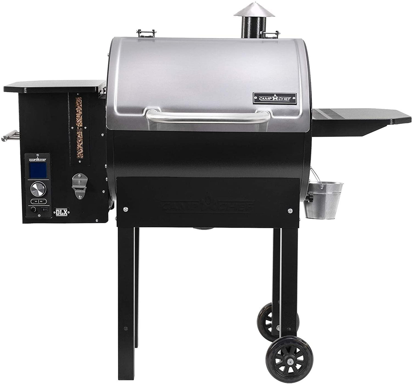 Camp Chef SmokePro DLX Pellet Grill w/New PID Gen 2 Digital Controller - Stainless Steel - CookCave