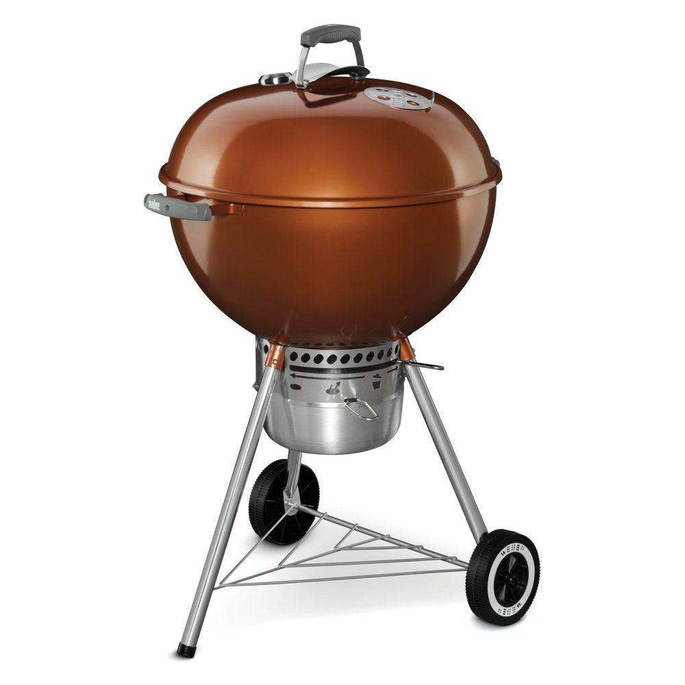 Weber Original Kettle Premium Charcoal Grill, 22-Inch, Copper - CookCave