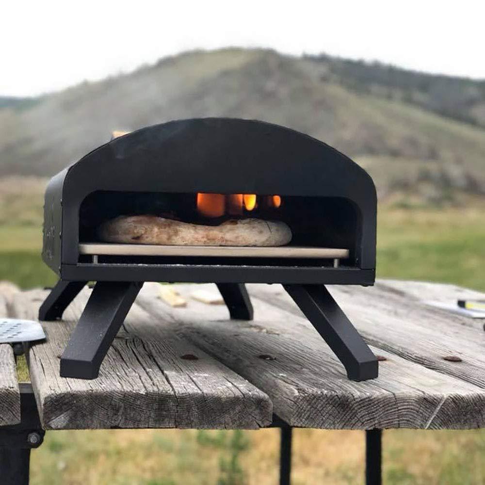 Bertello Outdoor Pizza Oven Black - CookCave